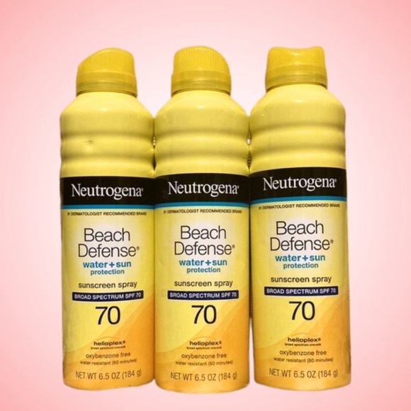 Neutrogena Other - 💐   Neutrogena Beach Defense SPF 70 Sunscreen Trio